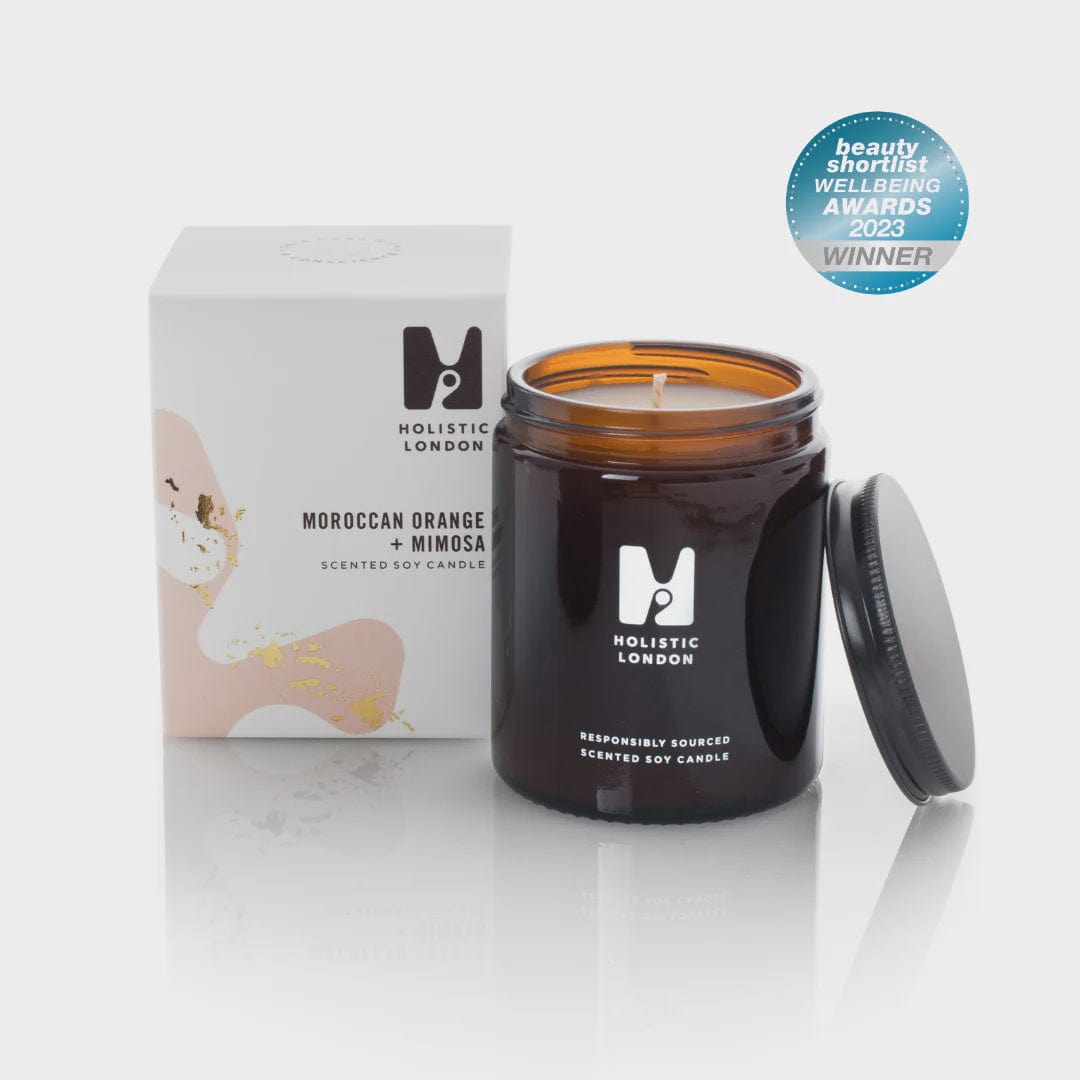 Holistic London Homewares Holistic London Moroccan Orange + Mimosa Scented Candle