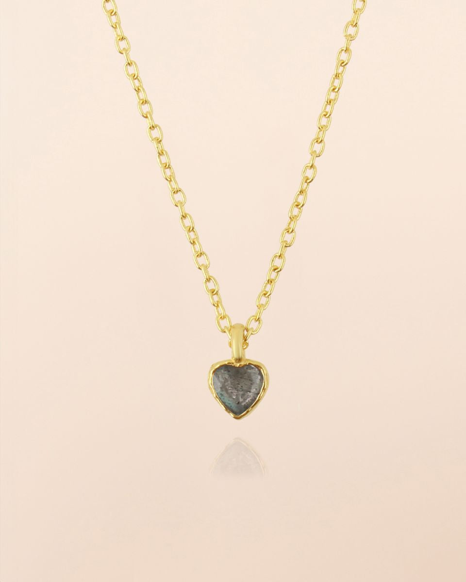 muja juma Thebe 45cm Necklace Labradorite - Precious Sparkle