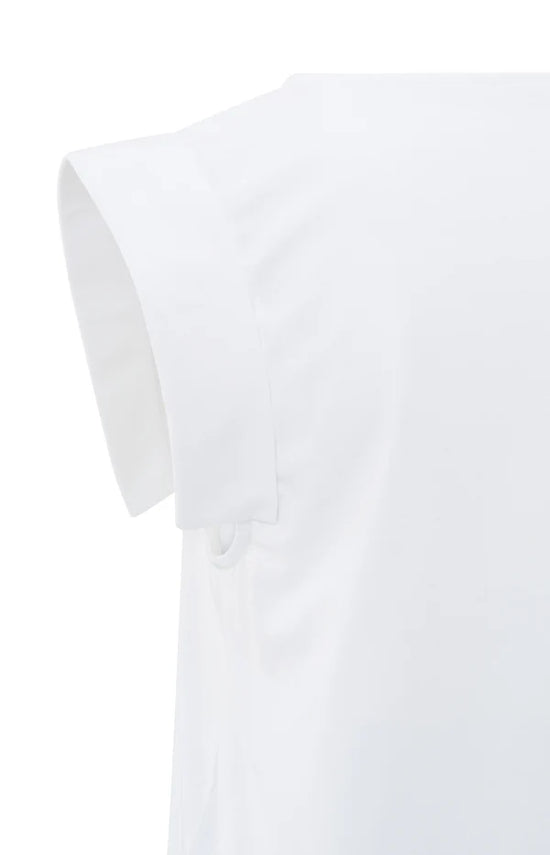 YAYA Jersey Top Fixed Turn Up Sleeves - Precious Sparkle