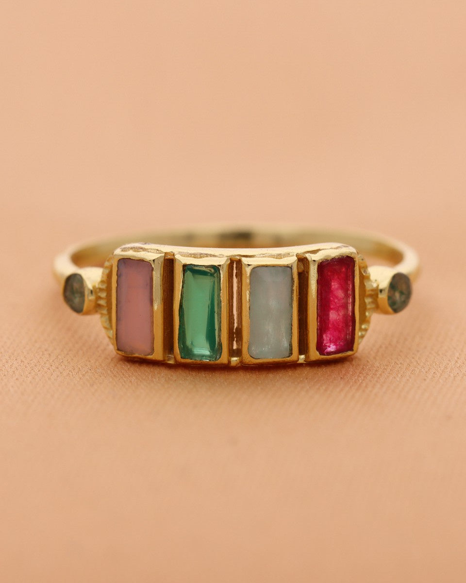 muja juma Ring Brea size 56 in Pink Shade