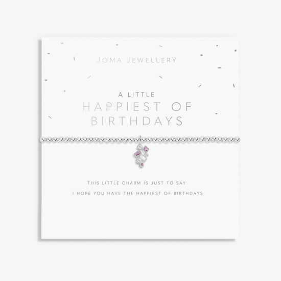 Joma Jewellery Jewellery Joma Jewellery A Little 'Happiest of Birthdays' Bracelet