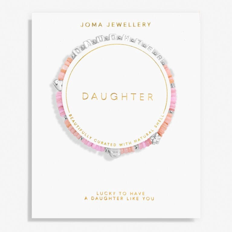 Joma Jewellery Jewellery Joma Jewellery Happy Little Moments 'Daughter' Bracelet