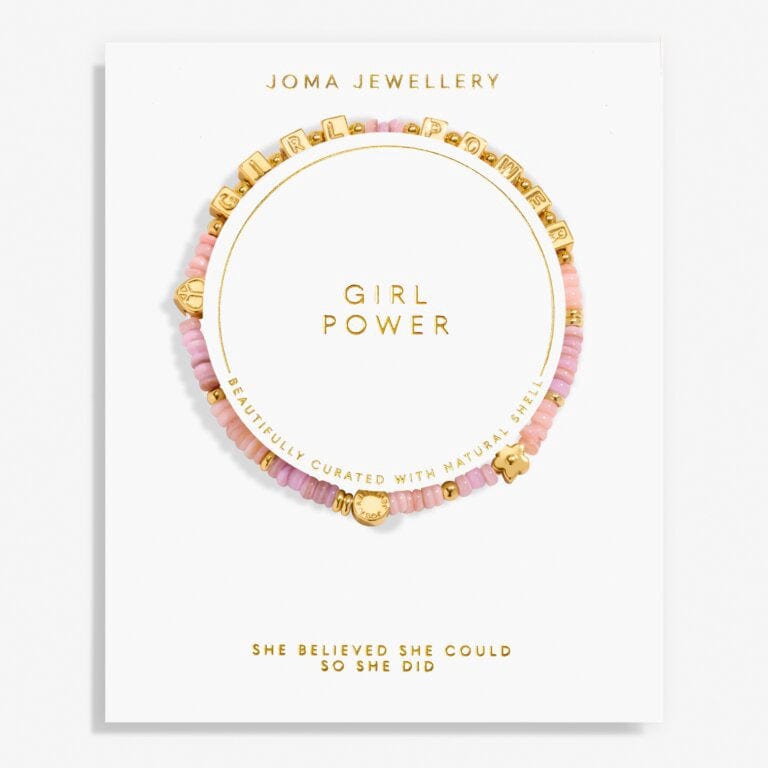 Joma Jewellery Jewellery Joma Jewellery Happy Little Moments 'Girl Power' Bracelet