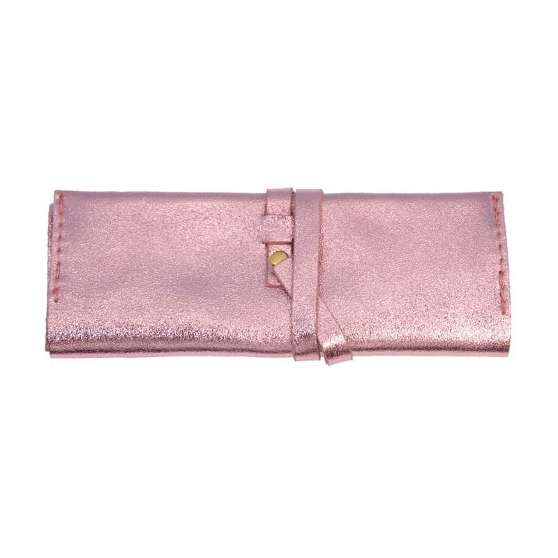 Les Cleias Accessories Les Cleias Iridescent Leather Jewellery Pouch