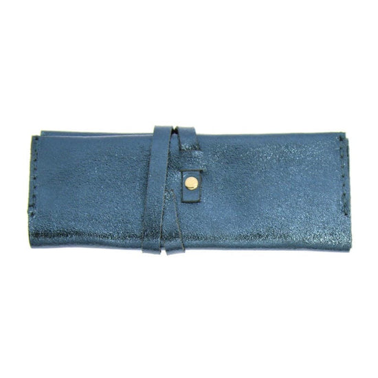 Les Cleias Accessories Les Cleias Iridescent Leather Jewellery Pouch