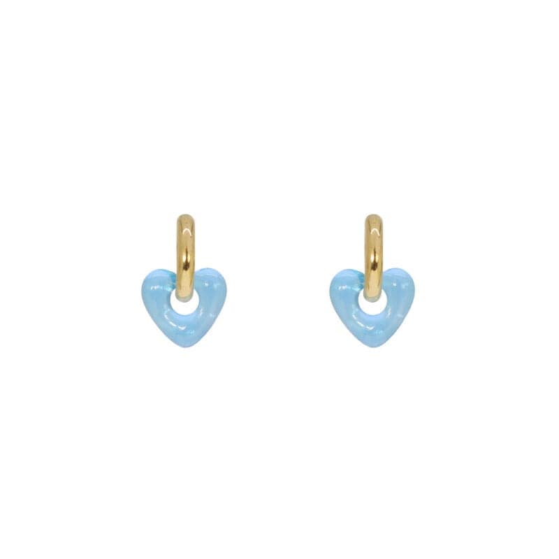 Les Cleias Jewellery Les Cleias Mini Oberyn Earrings Light Blue