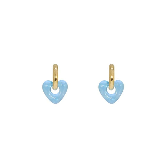 Les Cleias Jewellery Les Cleias Mini Oberyn Earrings Light Blue