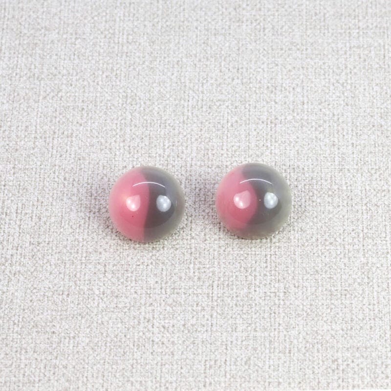 Les Cleias Jewellery Les Cleias Noah Resin Earrings Pink Grey