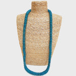 Lotusfeet Jewellery Lotusfeet Alternate Rope Necklace Denim Blue