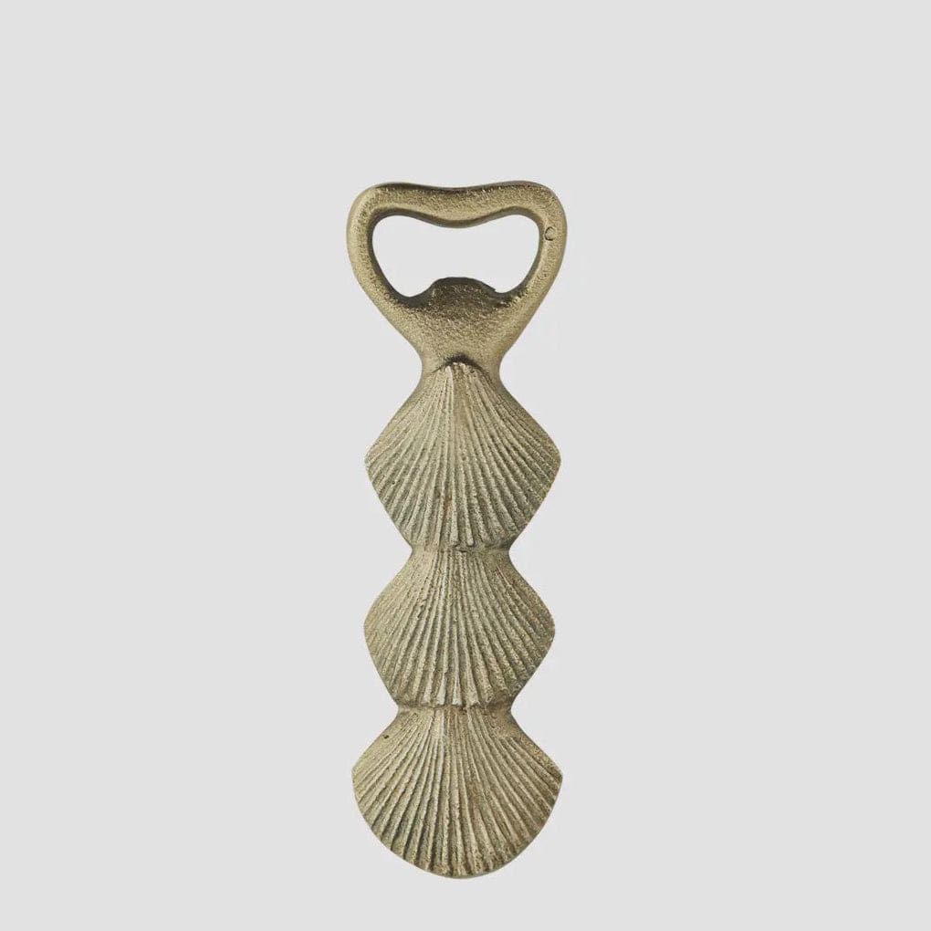 Madam Stoltz Homewares Madam Stoltz Aluminium Shell Bottle Opener