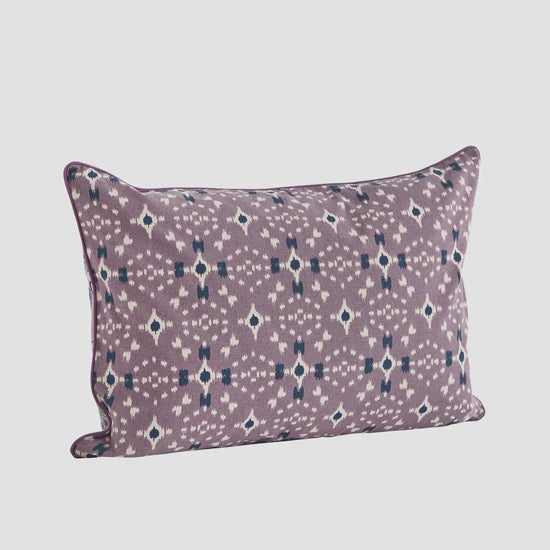 Madam Stoltz Homewares Madam Stoltz Double-Sided Cushion Cover Lilac