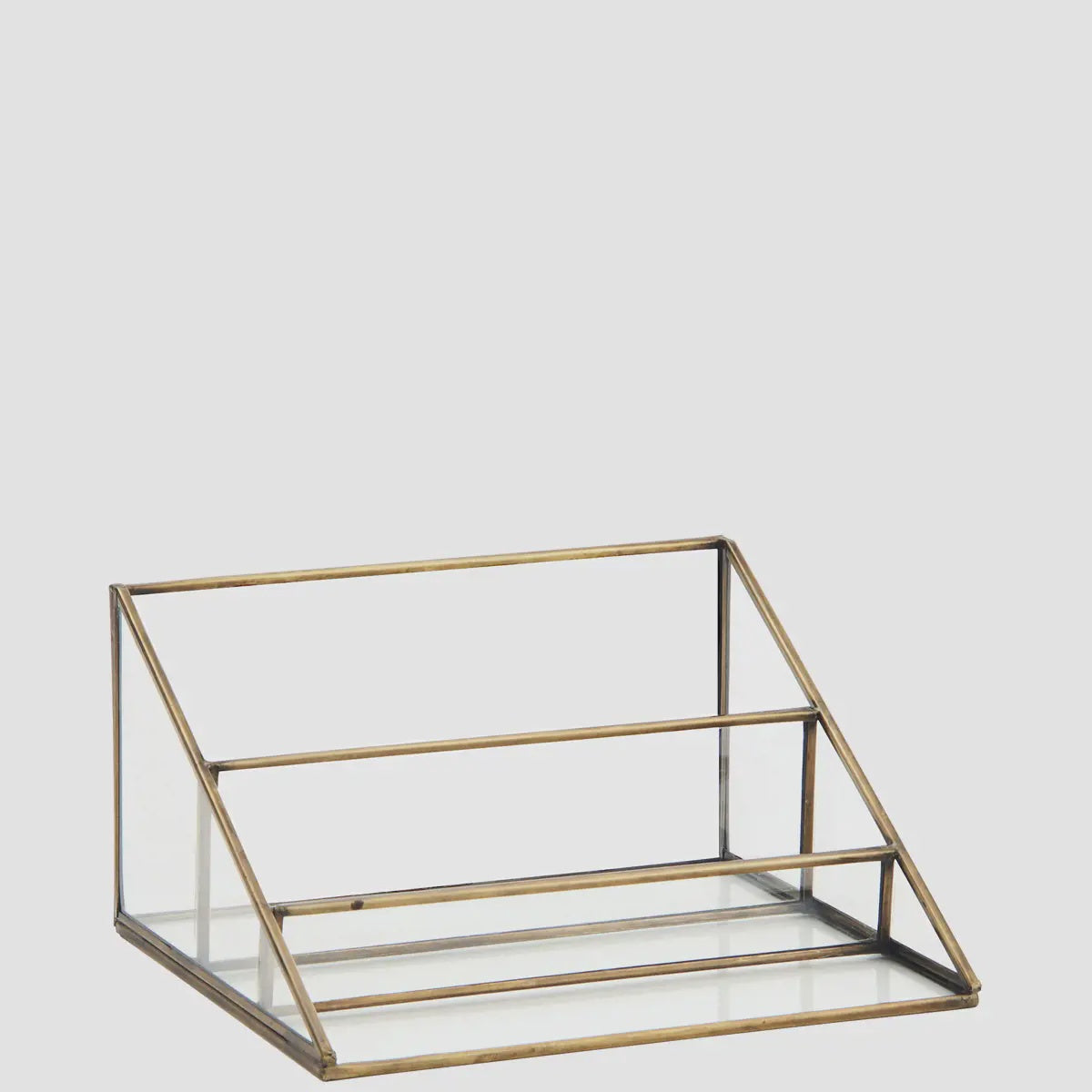 Madam Stoltz Homewares Madam Stoltz Glass Organiser