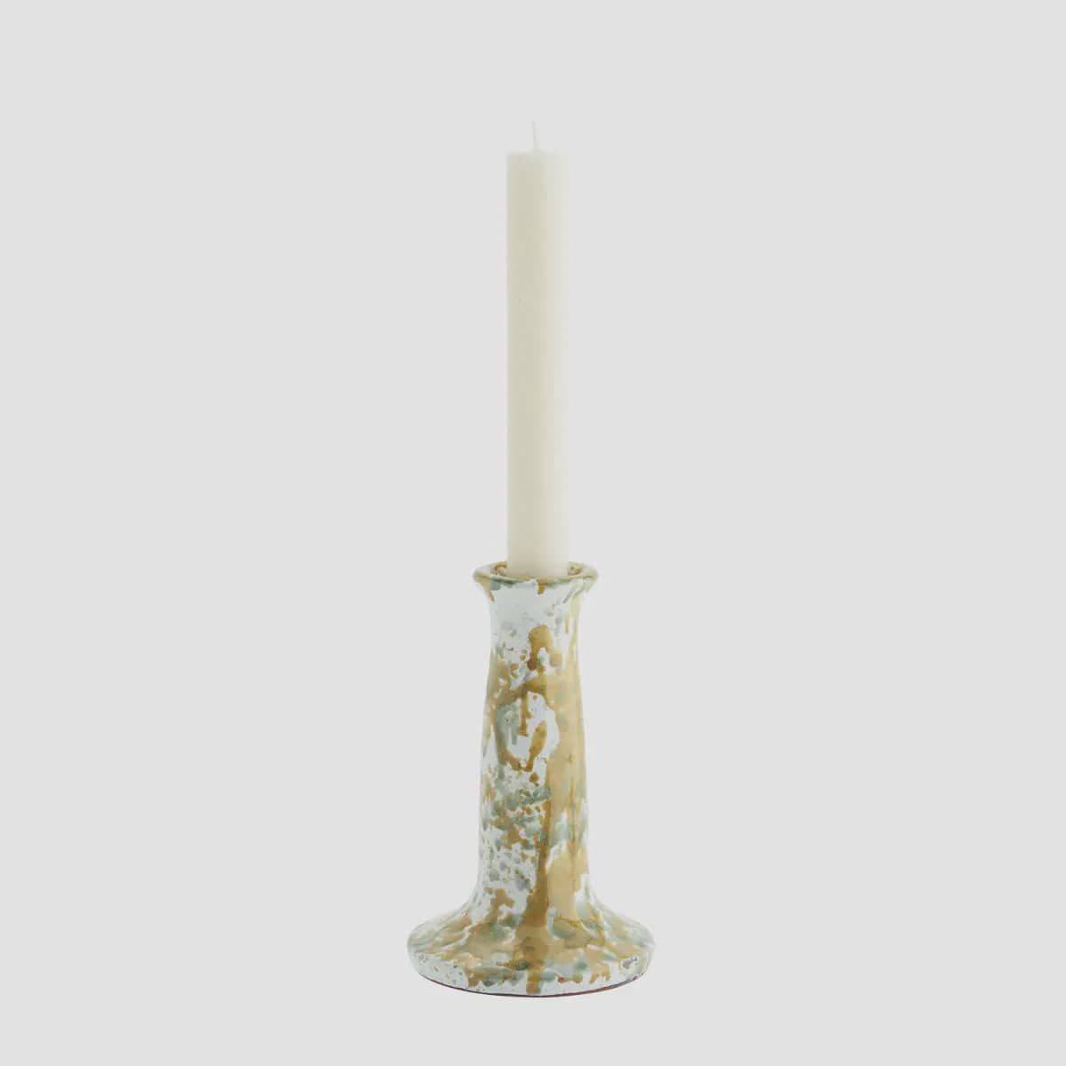 Madam Stoltz Homewares Madam Stoltz Terracotta Candle Holder