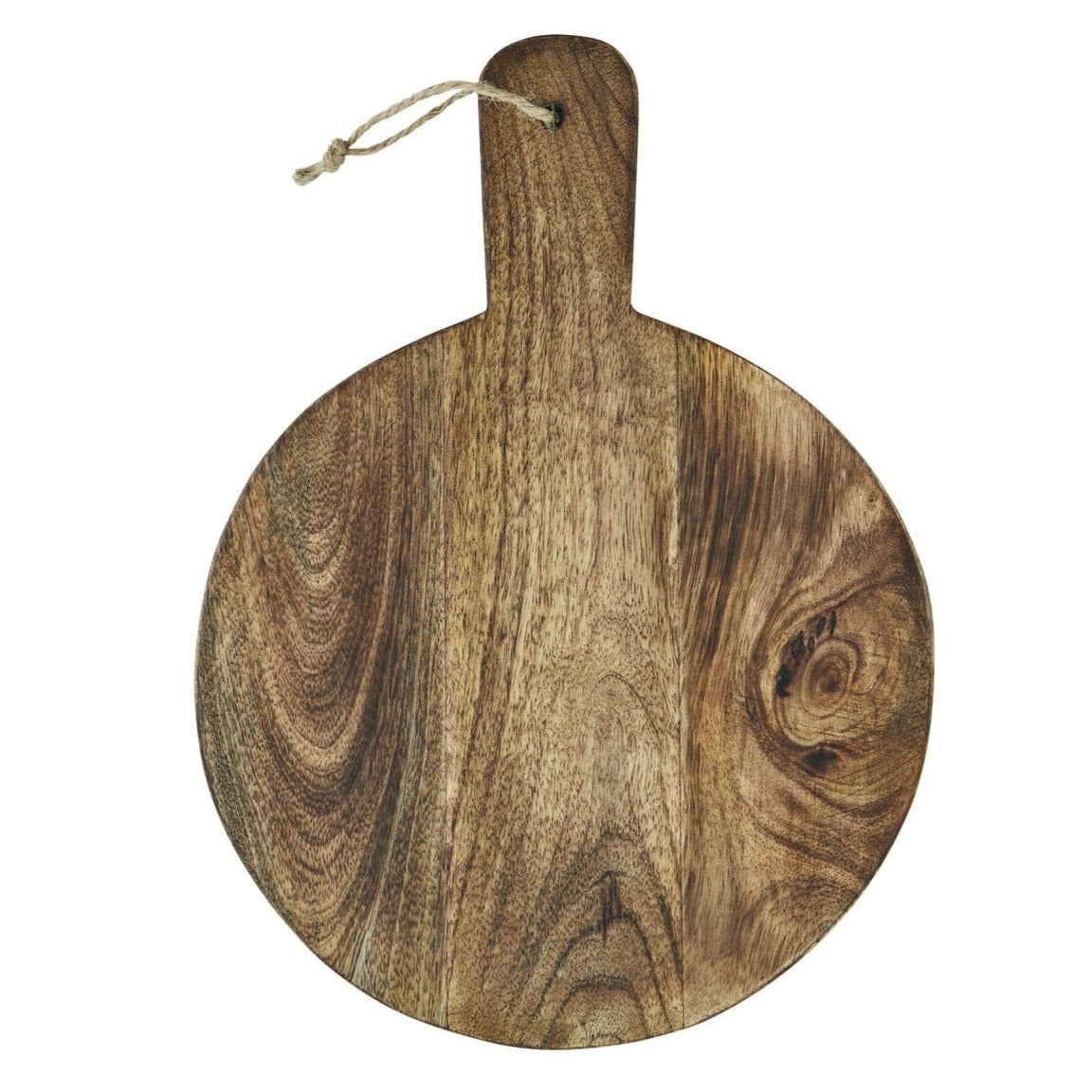 Madam Stoltz Homewares Madam Stoltz Wooden Round Chopping Board