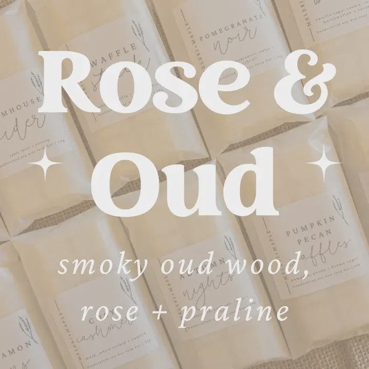Meleri and Maple Homewares Meleri and Maple Rose & Oud Wax Melt