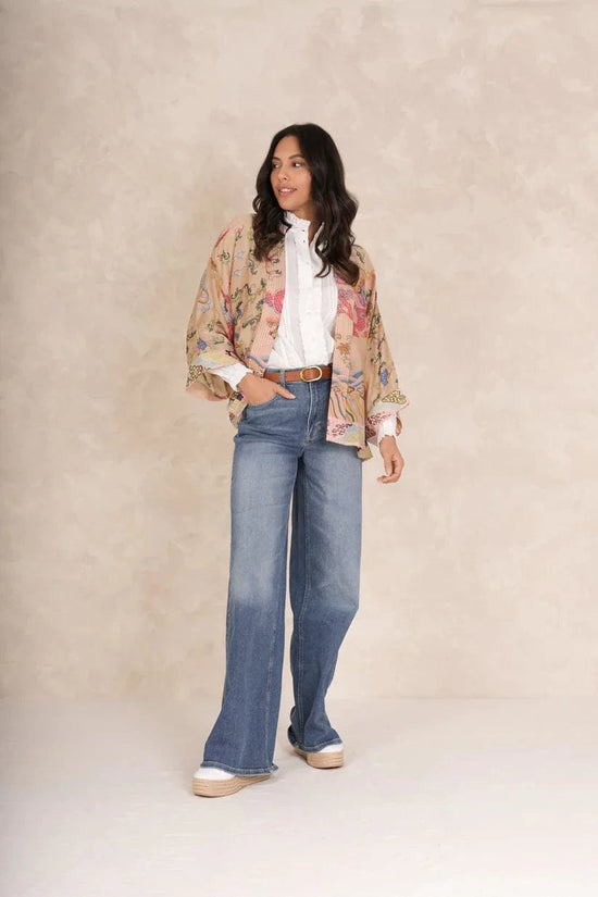 Load image into Gallery viewer, One Hundred Stars Fashion One Hundred Stars Dragon Sand Kimono
