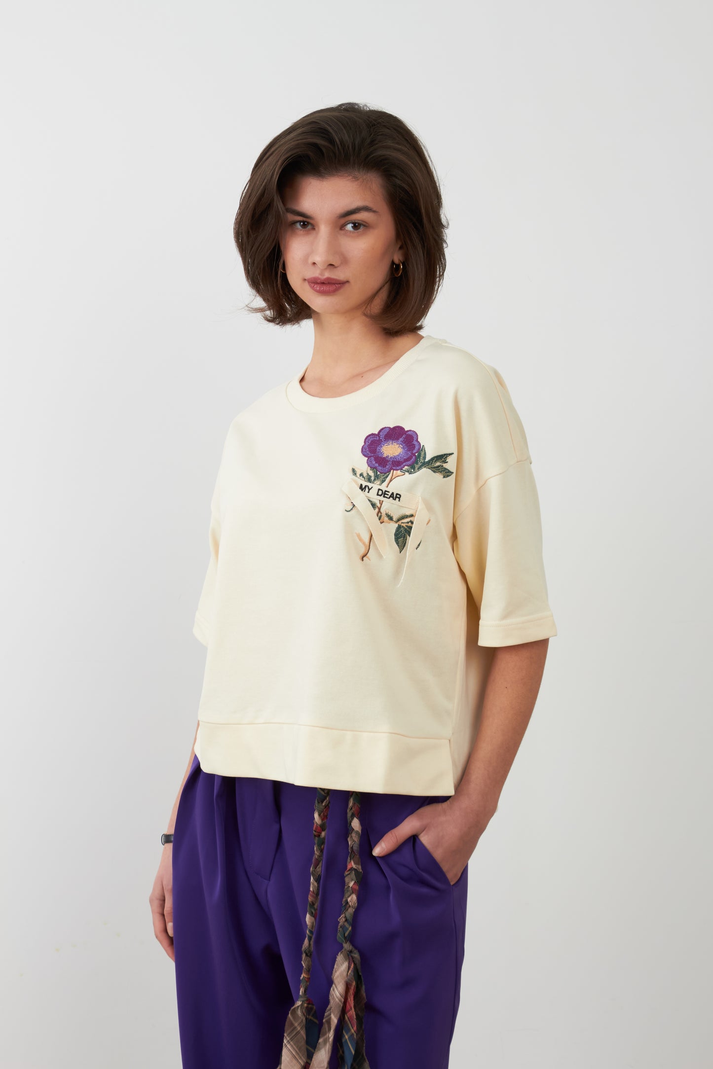 Orfeo Sohanne T Shirt Ivory
