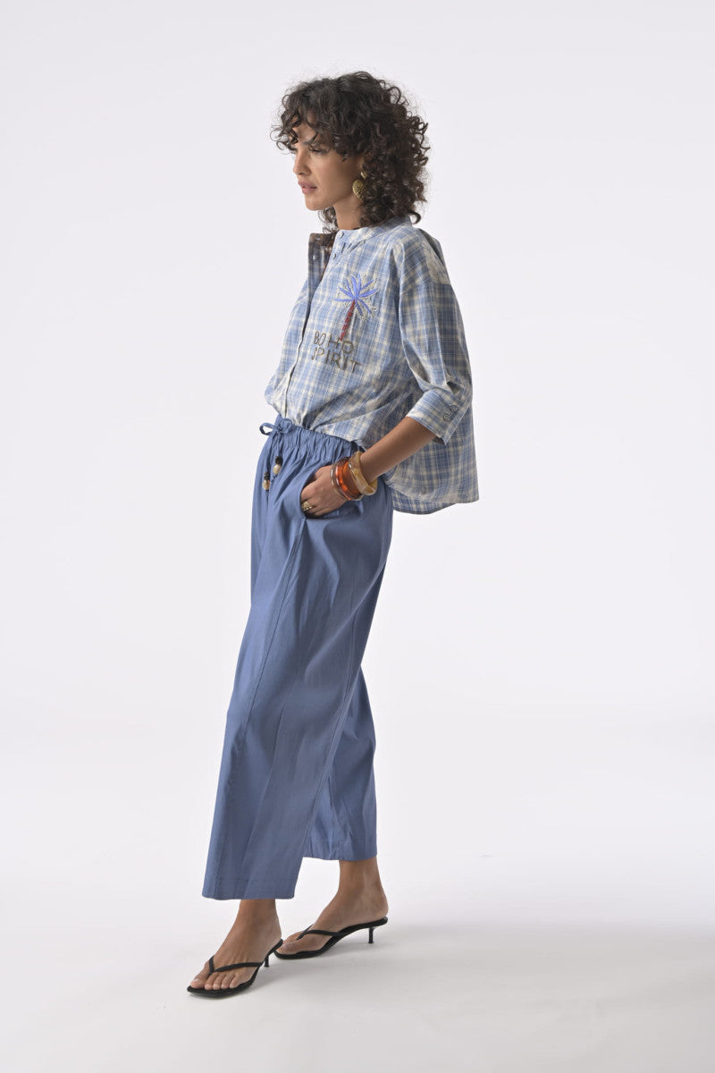 Orfeo Sabrina Trousers Blue - Precious Sparkle