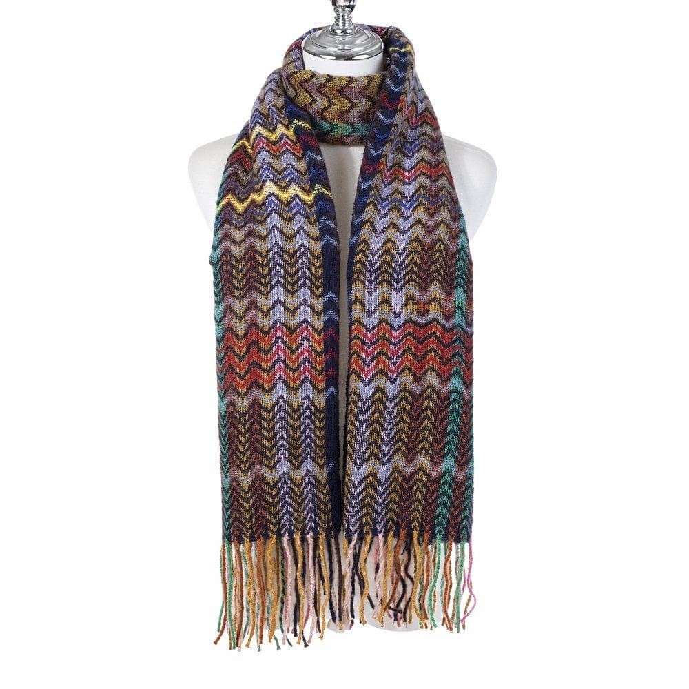 Park Lane Accessories Park Lane Chevron Winter Scarf