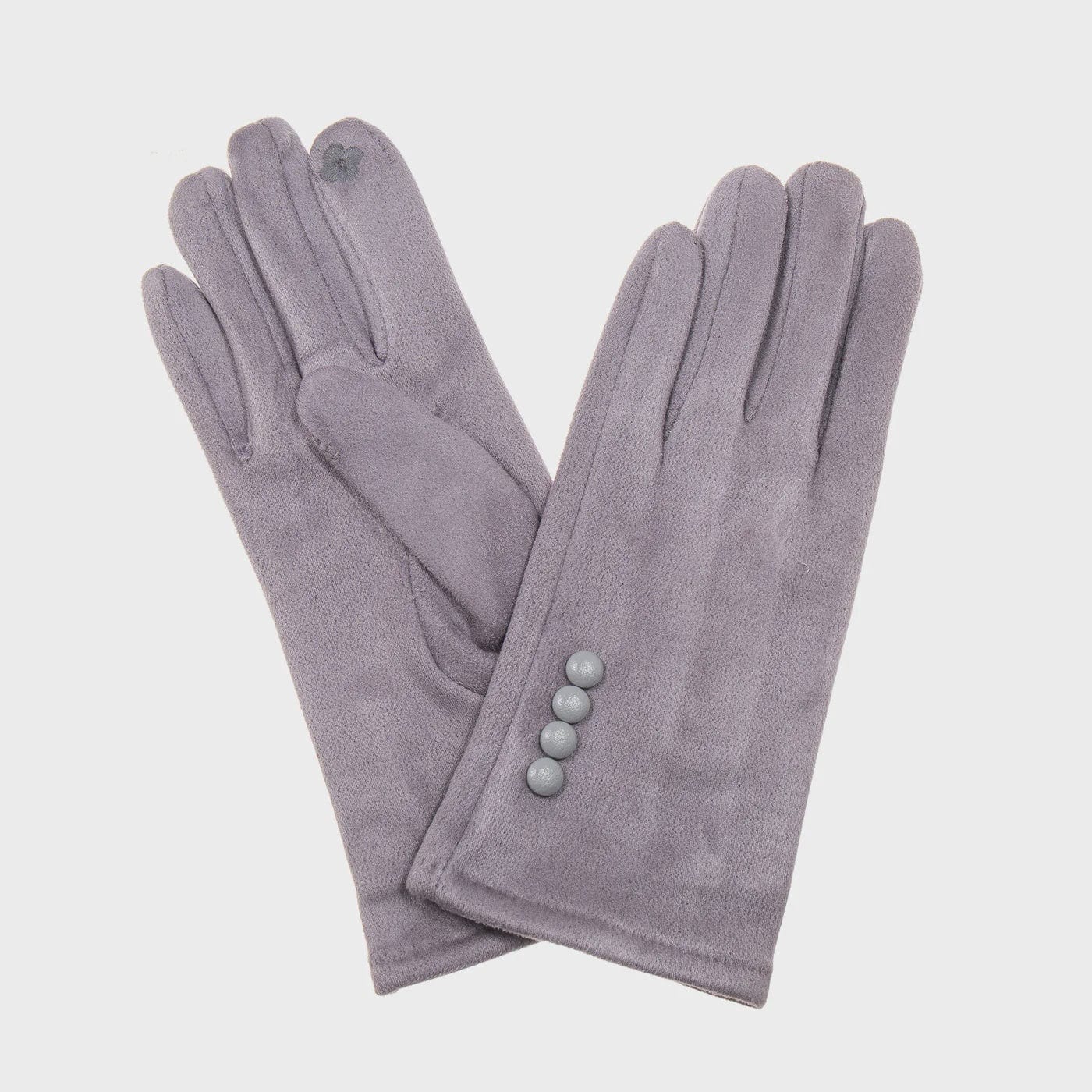 Park Lane Accessories Park Lane Dove Grey Gloves