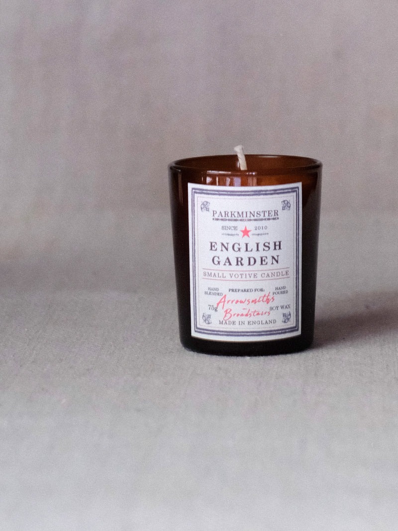 Parkminster English Garden Votive Soy Wax Candle - Precious Sparkle