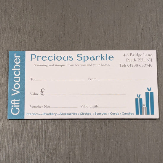 precious sparkle Gift Voucher Paper Gift Voucher