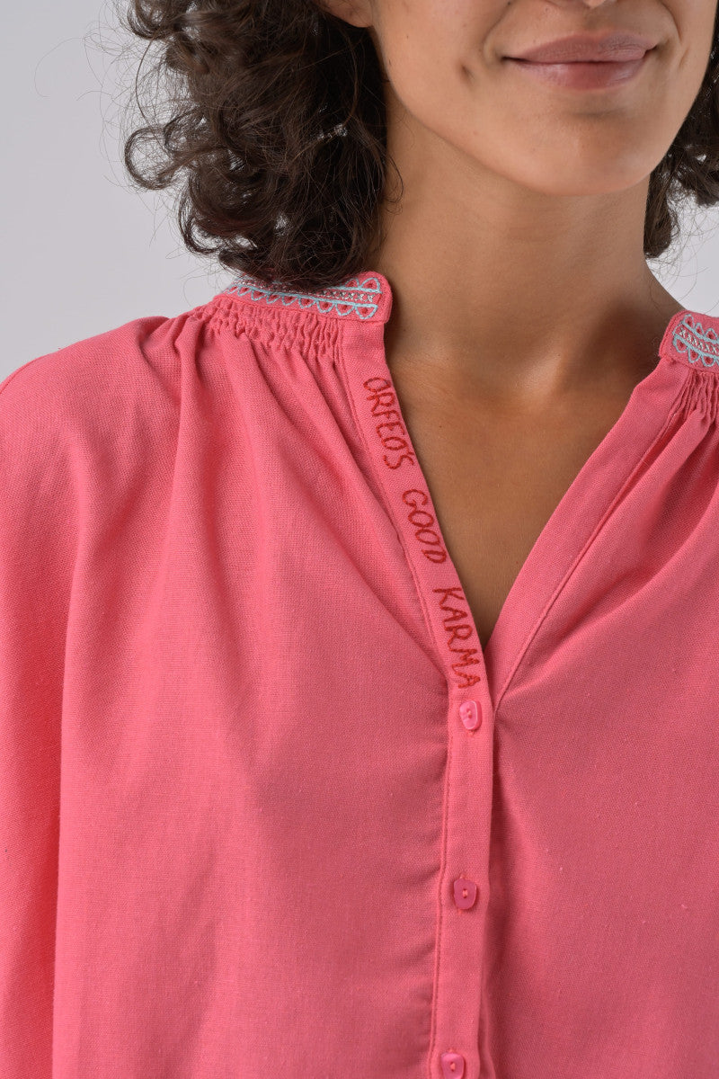 Orfeo  Daniele Blouse Rose - Precious Sparkle