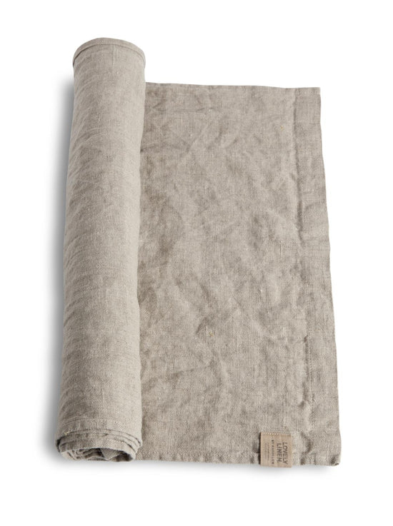 Lovely Linen Lovely Runner Natural Beige