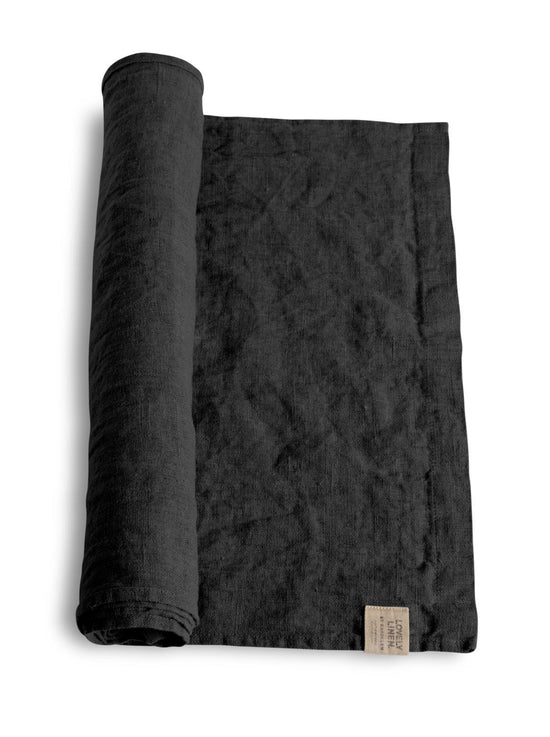 Lovely Linen Lovely Runner Dark Grey