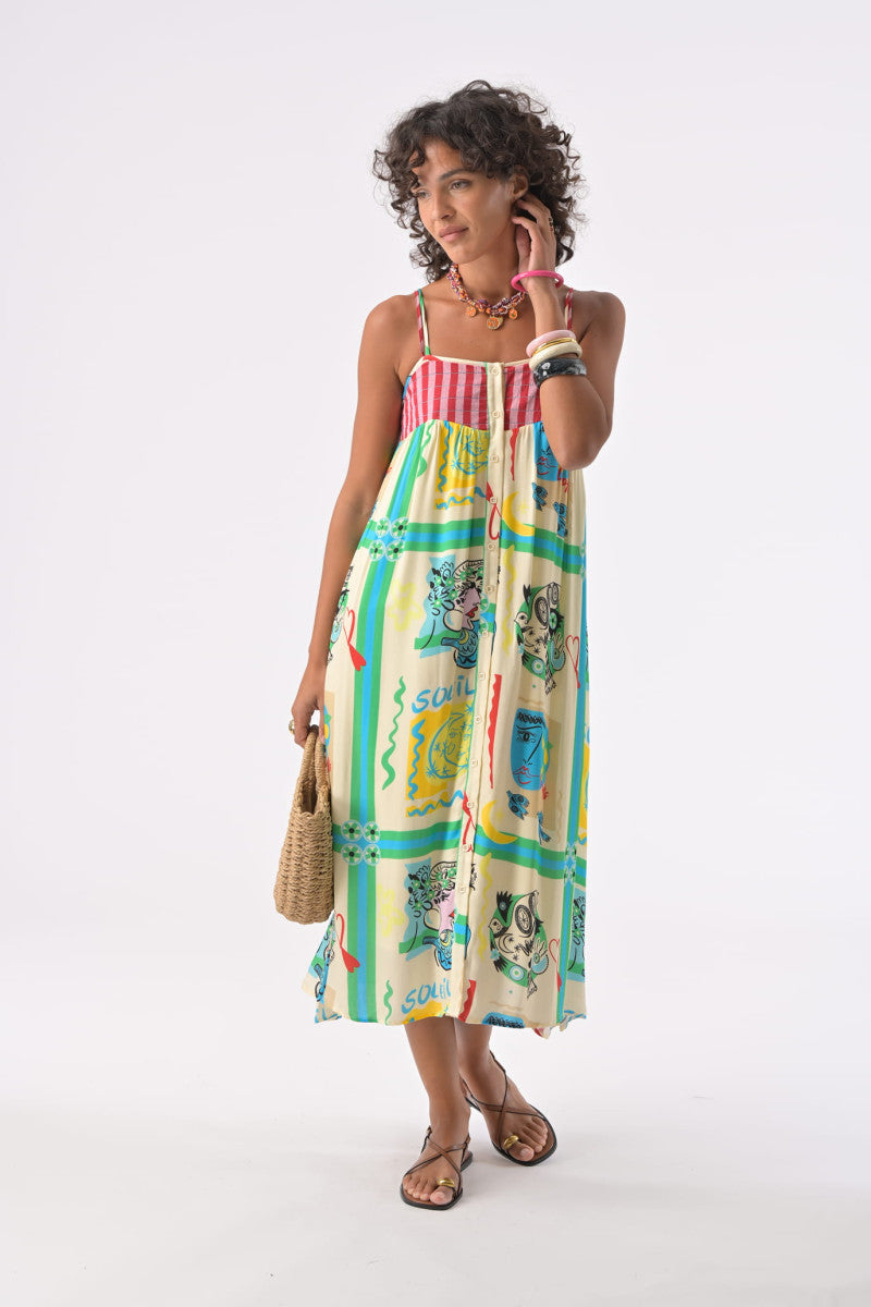 Orfeo Louane Dress Carnet de Riviera - Precious Sparkle