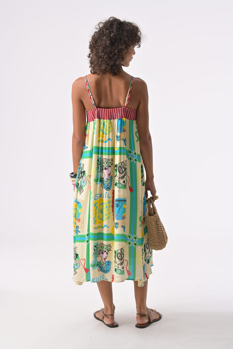 Orfeo Louane Dress Carnet de Riviera - Precious Sparkle
