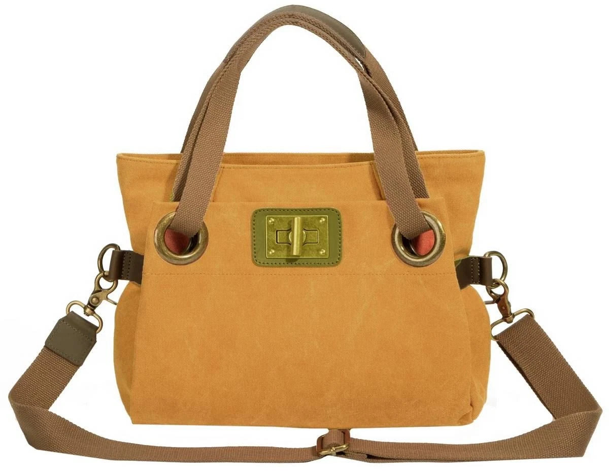 Zede Pont-Des-Arts Mini Bag Yellow - Precious Sparkle