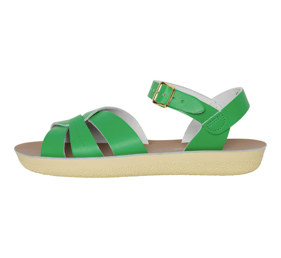 Load image into Gallery viewer, Salt Water Fashion Salt Water Swimmer Kelly Green Women&#39;s Sandals
