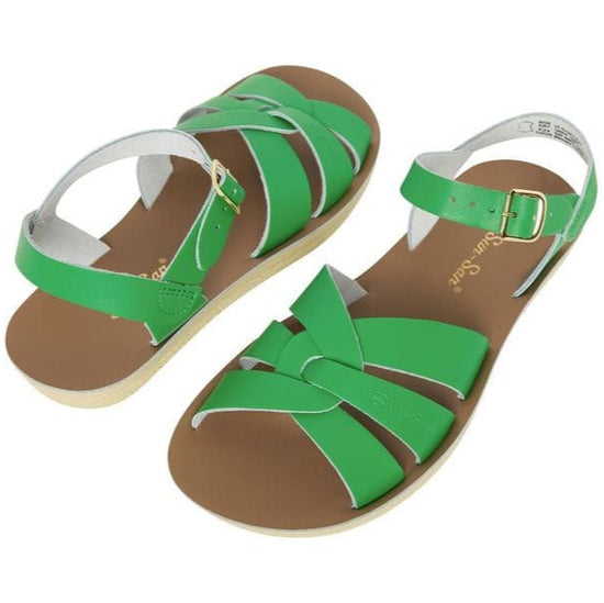 Salt Water Fashion Salt Water Swimmer Kelly Green Women's Sandals