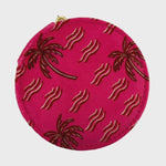Sixton London Accessories Sixton London Travel Jewellery Pot Pink Palm Print