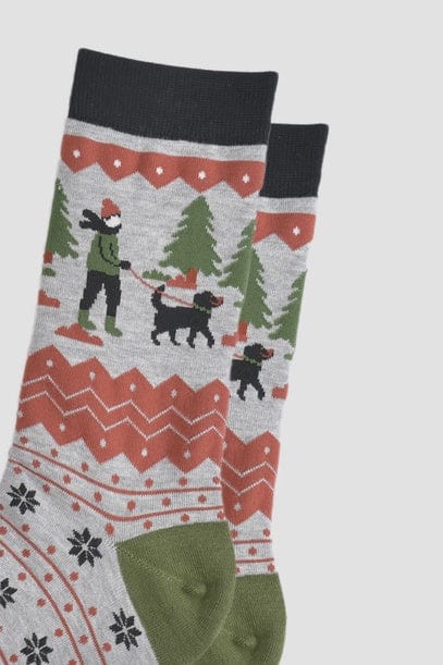 Sock Talk Accessories Sock Talk Bamboo Man & Dog Socks MENS