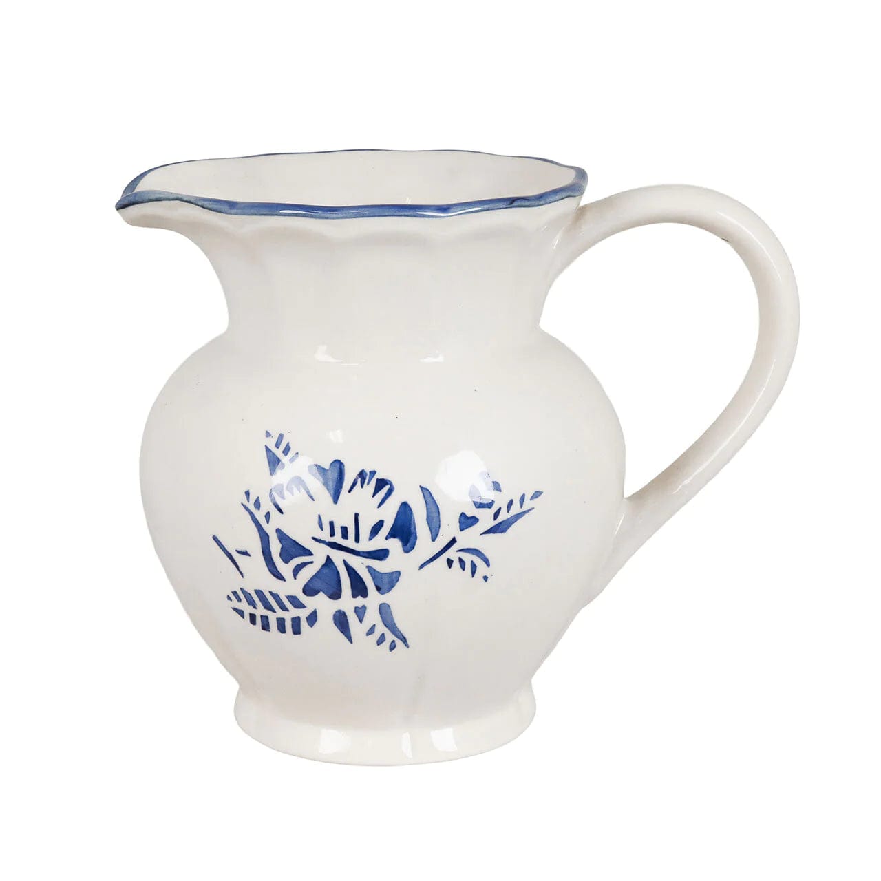 Stromshaga Homewares Stromshaga Large Jug Marion Flower Blue