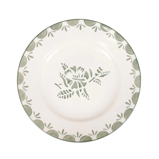 Stromshaga Homewares Stromshaga Small Plate Marion Flower Green