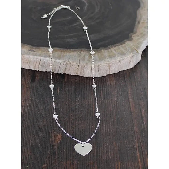 Suzie Blue Jewellery Suzie Blue Delicate Heart Necklace