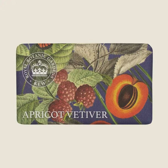 The English Soap Company Homewares Kew Gardens Apricot & Vetiver Soap