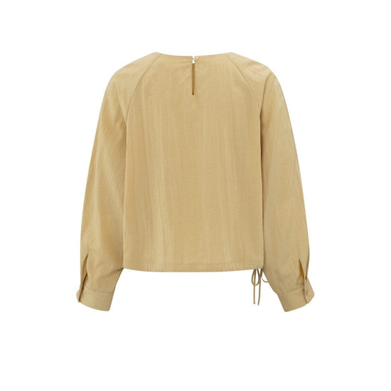 YAYA Fashion Yaya Long Sleeve Top Moonstone Yellow