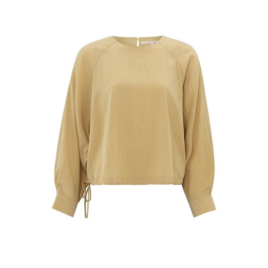 YAYA Fashion Yaya Long Sleeve Top Moonstone Yellow