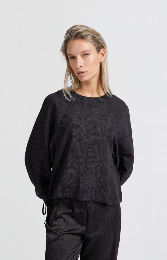 Load image into Gallery viewer, YAYA Fashion Yaya Long Sleeve Top Phantom Dessin

