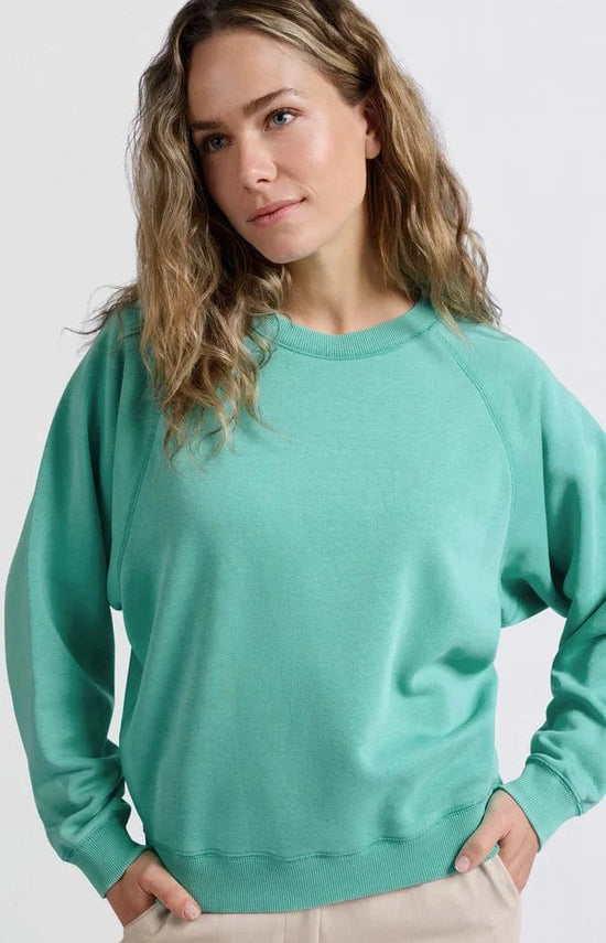 Load image into Gallery viewer, YAYA Fashion Yaya Sweater Round Neck Raglan Sleeves
