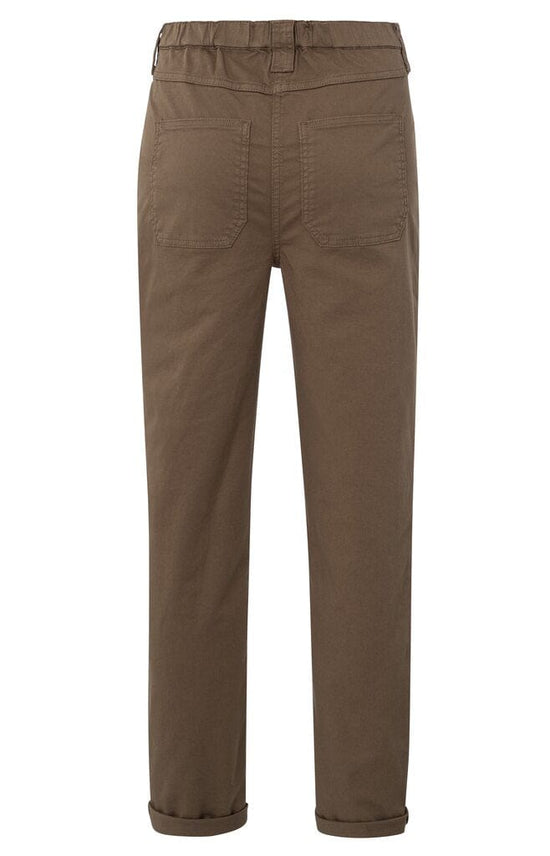 Load image into Gallery viewer, YAYA Fashion Yaya Woven Trousers Caribou Brown
