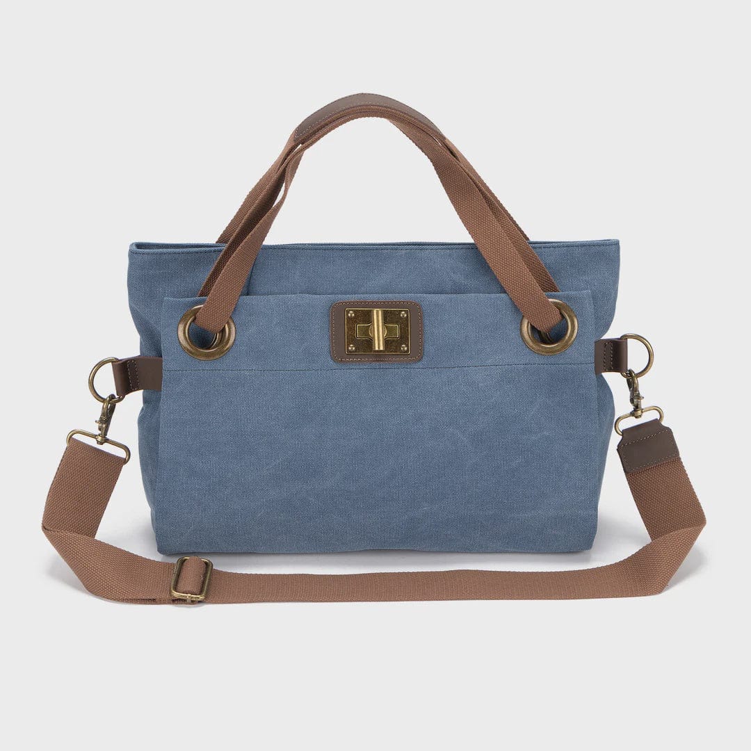 Zede Accessories Zede Pont-Des-Arts Medium Bag Blue Jean