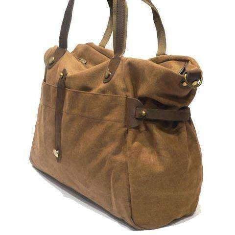 Zede Accessories Zede Saint-Lazare - Weekend Travel Sports Bag - Camel