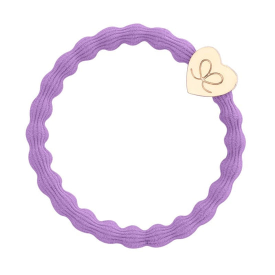 By Eloise Accessories By Eloise Bangle Band | Gold Heart | Lilac
