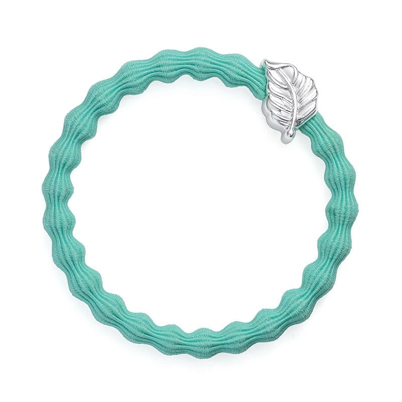 By Eloise Accessories By Eloise Bangle Band | Silver Leaf | Turquoise