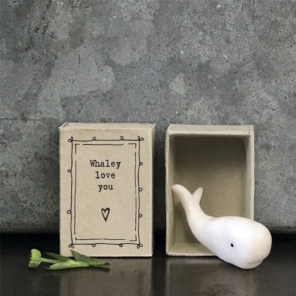 East of India Homewares East of India Matchbox Whale